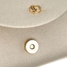 Torebka kopertówka, złota, skóra ekologiczna, Rovicky