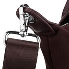 Torebka listonoszka, bordowa, Peterson