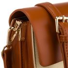 Torebka listonoszka, ecru, Peterson