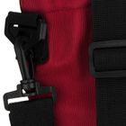 Torebka shopper, bordowa, Peterson