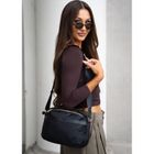 Torebka shopper, czarna, Peterson