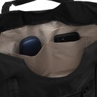 Torebka shopper, czarna, poliester, Peterson