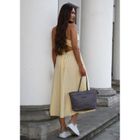 Torebka shopper, szara, Peterson