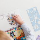 Totum, Bluey, wydrapywanka kolorowanka z naklejkami, zestaw kreatywny