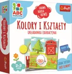 Trefl, ABC Malucha, Zwierzaki, gra edukacyjna + Kolory i kształty, układanka, zestaw promocyjny