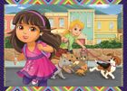 Trefl, Dora i przyjaciele, puzzle 4w1, 207 elementów