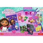 Trefl, Koci Domek Gabi, Kalejdoskop 8 w1, zestaw gier