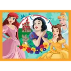 Trefl, Księżniczki Disneya, Bajkowe historie, puzzle 4w1, 207 elementów