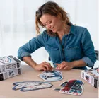 Trefl, Wood Craft, Hełm Szturmowca, puzzle drewniane konturowe, 160 elementów