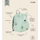 Trixie Baby, plecak dla przedszkolaka, Miś Polarny, 7,5 l