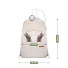 Tulano, Moon 10, leżaczek bujaczek dla dziecka, beige