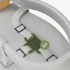 Tulano, Morsel 45, krzesełko do karmienia drewniane, natural-grey