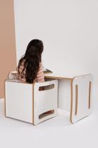 tupti.wood, Biggy, 2w1: krzesełko i stolik