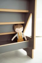 tupti.wood, maxi biblioteczka montessori, szara