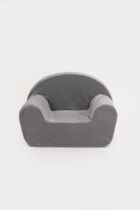 tupti.wood, piankowy fotelik, szary