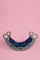 tupti.wood, poduszka do bujaka montessori, materac, granatowy