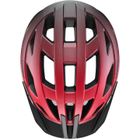 Uvex, I-vo 2, kask rowerowy, 56-60 cm, red-black matt