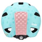 Uvex, Oyo Style, kask rowerowy dziecięcy, flowers cyan matt, 50-54 cm