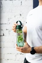 Vialli Design, Fuori, butelka z podwójną ścianką i zaparzaczem, zielona, 350 ml