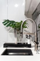 Vialli Design, Livio Duo, ociekacz na naczynia, czarny