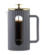 Vialli Design, Livio, zaparzacz do kawy i herbaty, szary, 1000 ml