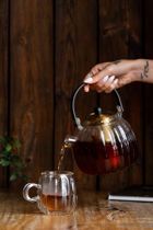 Vialli Design, Volare, zaparzacz do herbaty, złoty, 1000 ml, 1746