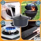 Vilde, Cast Line, garnek z pokrywką, żeliwny, 3,9l