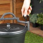 Vilde, Cast Line, kociołek żeliwny emaliowany na nóżkach z pokrywką, 10l