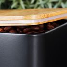 Vilde, chlebak z pojemnikami, metalowy, 4 elementy