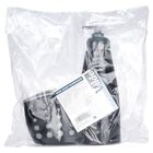 Vilde, dozownik płynu do naczyń z pojemnikiem na gąbkę, czarny, 370 ml