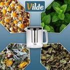 Vilde, dzbanek z zaparzaczem do herbaty, żaroodporny, szklany, 1,5 l