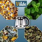 Vilde, dzbanek z zaparzaczem do herbaty, żaroodporny, szklany, 1,5 l