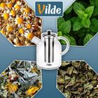 Vilde, dzbanek z zaparzaczem do herbaty, żaroodporny, szklany, 1,5 l