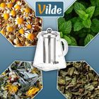 Vilde, dzbanek z zaparzaczem do herbaty, żaroodporny, szklany, 920 ml