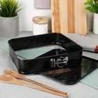 Vilde, forma do pieczenia, rozpinana, granitowa, 28-28-6,8 cm