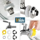 Vilde, kranik do słoja, stalowy, na napoje