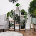 Vilde, kwietnik metalowy 6-poziomowy, 80 cm