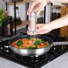 Vilde, młynek do pieprzu i soli, akrylowy, 16 cm, 2 szt.