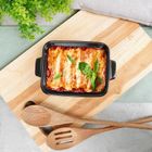 Vilde, naczynie żaroodporne, ceramiczne, czarne, 350 ml