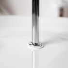 Vilde, patera porcelanowa, biała, 3-piętrowa, 34 cm