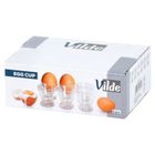 Vilde, podstawka na jajko, szklana, 6 szt.