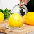 Vilde, pojemnik na cytrynę, szklany, 9,5-9,5 cm