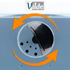 Vilde, pojemnik na warzywa i owoce, z pokrywką, przezroczysty, 12 l