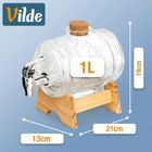 Vilde, słój do napojów z kranikiem i stojakiem, 1l