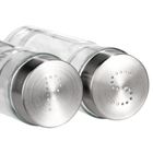 Vilde, solniczka i pieprzniczka szklana, 170 ml, 2 szt.