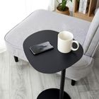 Vilde, stolik kawowy, metalowy, czarny, 35-25-53 cm