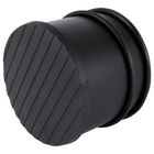 Vilde, stoper do drzwi, stalowy, czarny, 9,5 cm