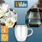 Vilde, szklanki termiczne z podwójną ścianką, do kawy i herbaty, 320 ml, 2 szt.