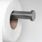 Vilde, wieszak na ręcznik papierowy, stalowy, srebrny