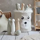 Wader, Biszkoptowa Chmurka, zestaw do gry w kręgle, 11 elementów